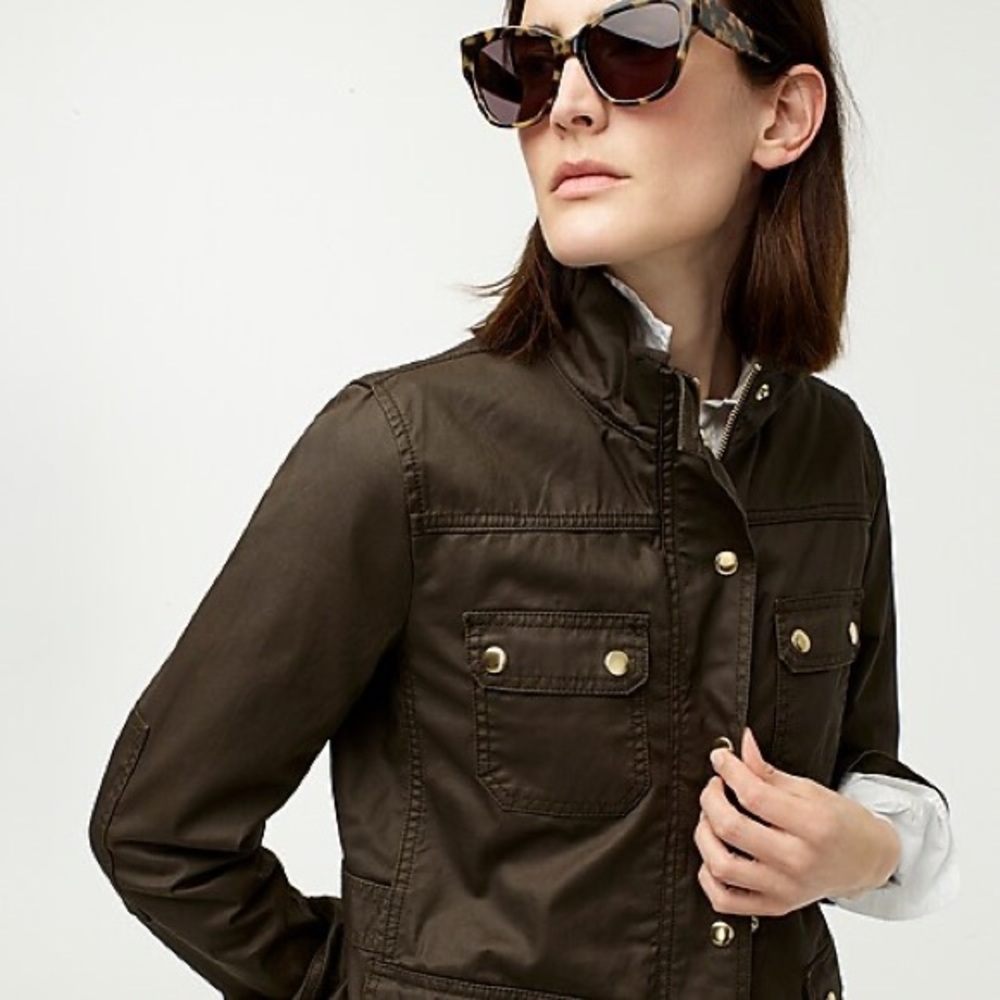 J.crew utility jacket- women’s small